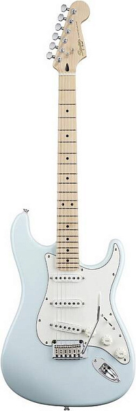 FENDER SQUIER DELUXE STRAT MN DAPHNE BLUE - Электрогитара