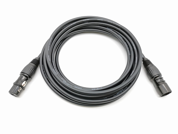 E64-XLR-M-F-0100-0 Кабель микрофонный (балансный) XLR-M-F, 1м, ZZcable