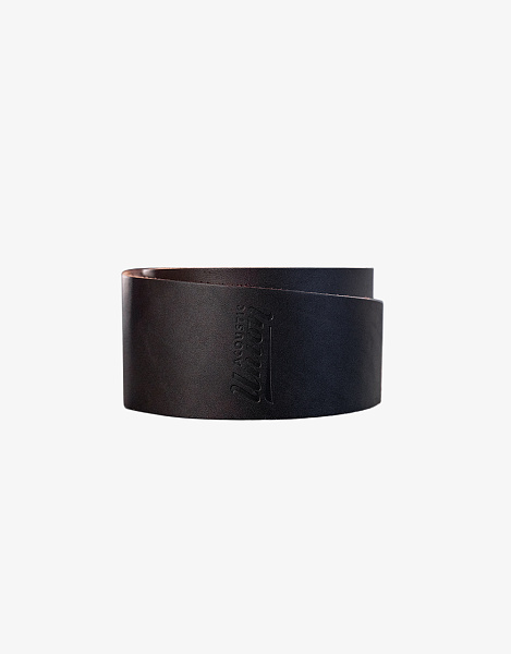  Acoustic Union Leather Classic 75, Brown - Ремень для гитары кожаный