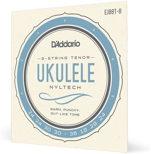 D'ADDARIO EJ88 T-8 - Струны для укулеле тенор 8 струн