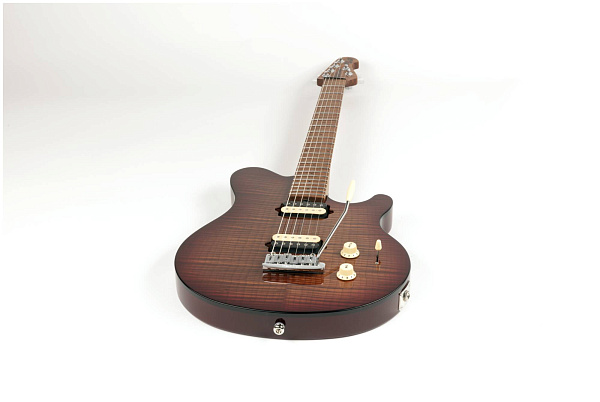 MUSIC MAN H32000 Axis Super Sport Tremolo Roasted Amber Flame - Электрогитара