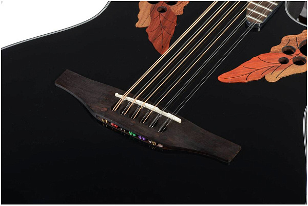 OVATION CE4412-5 Celebrity Elite Mid Cutaway Black электроакустическая...