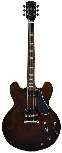 GIBSON 2018 MEMPHIS ES-335 SATIN WALNUT - Гитара полуакустическая