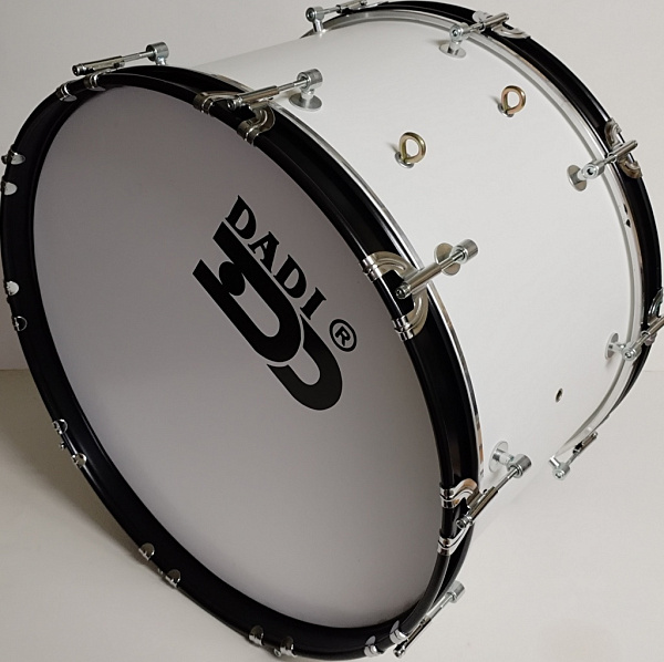 MBB-2412WH Барабан маршевый 24 х 12", белый, Мастерская Бехтеревых