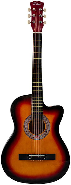 TERRIS TF-3802C SB - Гитара акустическая шестиструнная