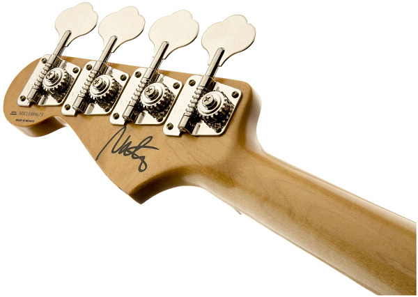 FENDER NATE MENDEL PRECISION BASS RW CANDY APPLE RED - Бас-гитара