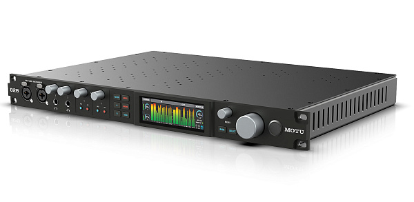 Аудиоинтерфейс USB [9390] Motu [828] АЦП/ЦАП: 24 бит/192 кГц, ЦАП: ESS Sabre 32, 125 дБ, 2хCombo XLR/TRS, 1/4" TRS, 1/4" TS, 2xXLR, 2x ADAT Toslink, RCA S/PDIF, MIDI, Word Clock, USB-C