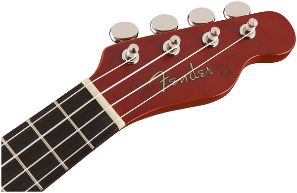 FENDER UKULELE VENICE CHERRY - Укулеле сопрано
