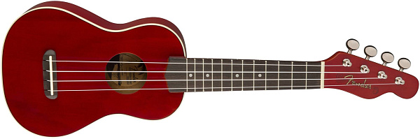 FENDER UKULELE VENICE CHERRY - Укулеле сопрано