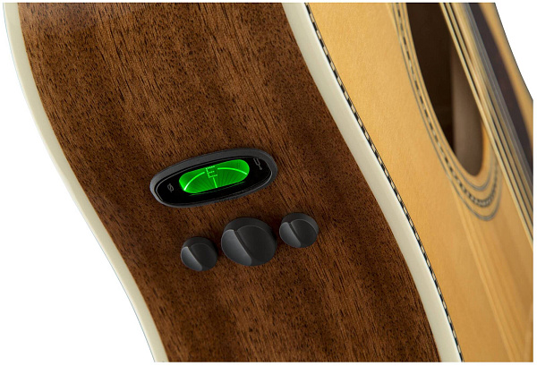FENDER PM-1E Dread Std Nat w/case OV Акустическая гитара с кейсом, цвет...