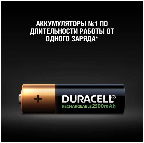 DURACELL HR6 4BL уп 4 шт - Аккумулятор тип AA