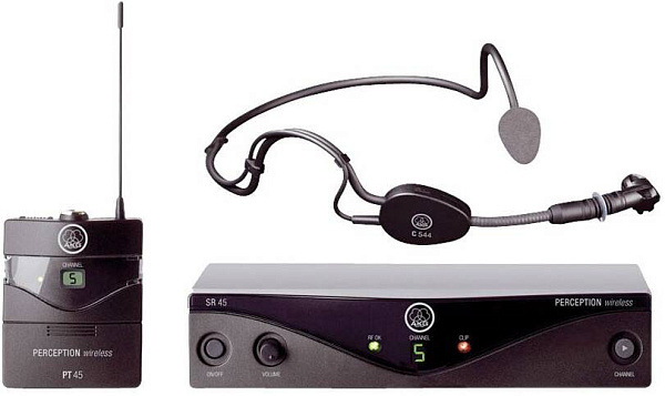 AKG Perception Wireless 45 Sports Set BD U2 (614-634): радиосистема с порт.передатчиком,...