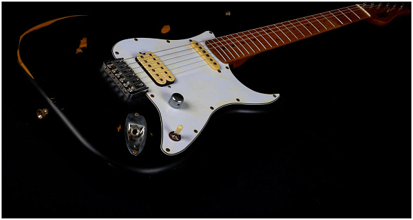 JET JS-800 Relic BK - Электрогитара шестиструнная
