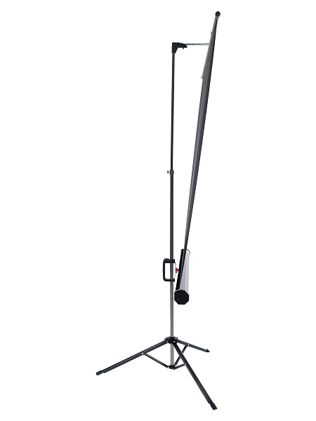 [LMV-100109] Экран на штативе Lumien [Master View] 203x203 см (109") Matte White FiberGlass черн. кайма по периметру, устойчивый штатив 1:1