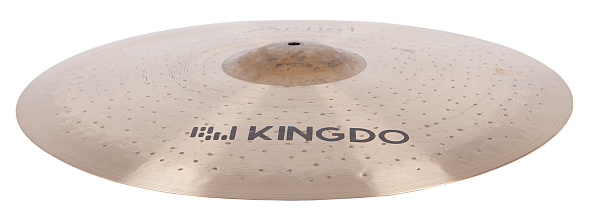 Тарелка райд 21" [21" CLASSIC RAW BELL RIDE] KINGDO [21" CLASSIC RAW BELL RIDE] сплав B20, ручная работа, поверхность традиционная Bell натуральный