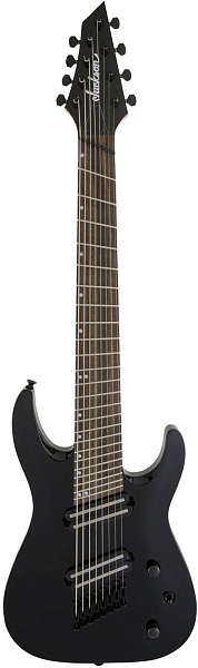 JACKSON DKAF8 - BLACK 8-струнная электрогитара, цвет черный
