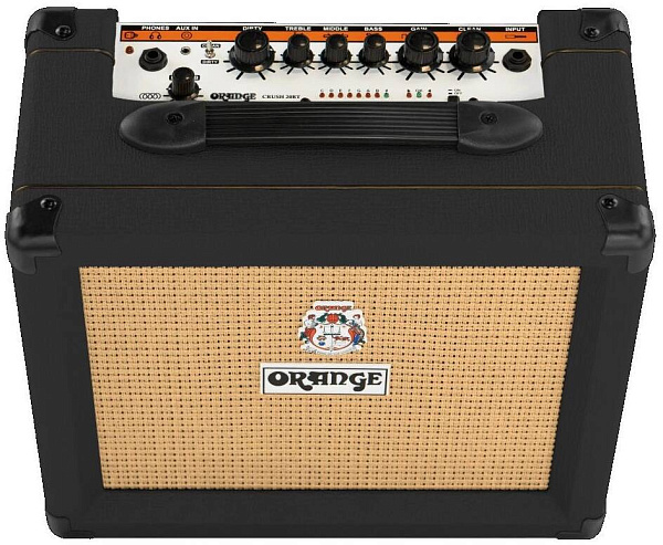 ORANGE Crush 20RT BK комбо для электрогитары, 20 ватт, 2 канала, 1х8",...