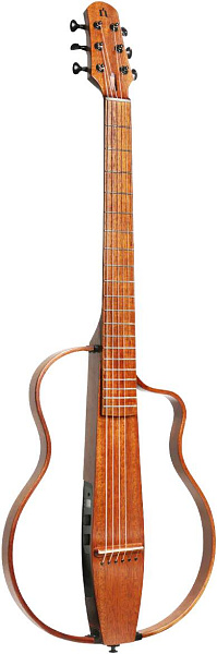 NATASHA NBSG Steel Mahogany - Гитара электроакустическая сайлент смарт