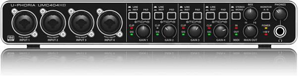 BEHRINGER UMC404HD - Звуковая карта