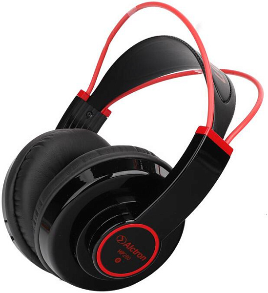 ALCTRON HP280R Наушники закрытые, черные/красные, Alctron
