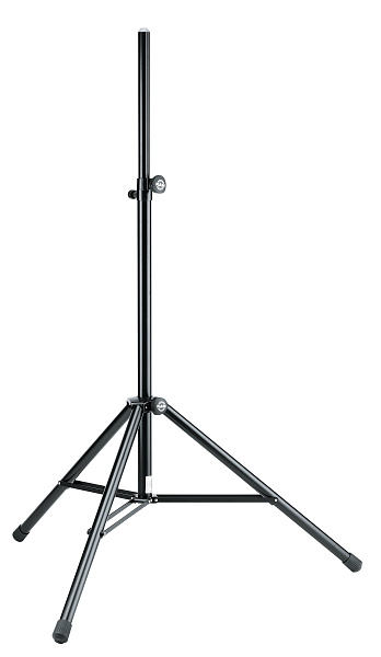 Стойка для акустической системы K&M [21460-009-55] высота от 1375 до 2185 мм, диаметр трубы 35 мм, зажимной винт и стопорная накладка, материал - алюминий, цвет черный