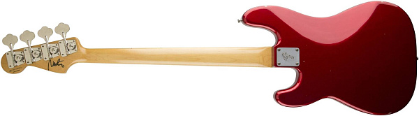 FENDER NATE MENDEL PRECISION BASS RW CANDY APPLE RED - Бас-гитара