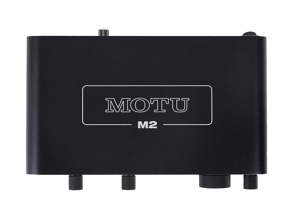 Аудиоинтерфейс USB [3120/3121] Motu [M2] АЦП/ЦАП: 24 бит/192 кГц, ЦАП ESS Sabre32 Ultra, 120 дБ, THD+N: -110 дБ, 2xCombo XLR/TRS микр./инстр. Входа / 2xRCA выхода, 2x1/4" TRS Jack выхода, 1/4" TRS Jack выход для наушников, MIDI вход/выход, USB-C