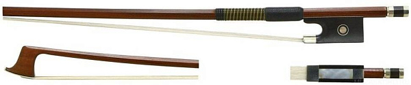 GEWA Violin Bow Brazil Wood 4/4 смычок скрипичный, восьмигранная трость