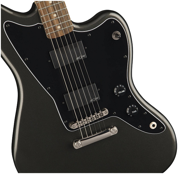 FENDER SQUIER Squier Contemporary Active Jazzmaster® HH ST, Laurel Fingerboard, Graphite Metallic - Электрогитара