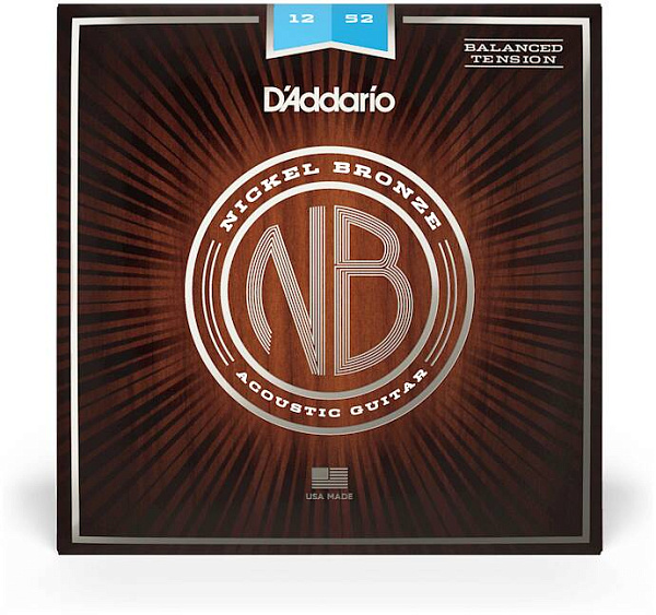 D'ADDARIO NB1252BT - Струны для акустической гитары