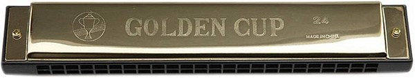 GOLDEN CUP JH024-5S - Губная гармоника тремоло