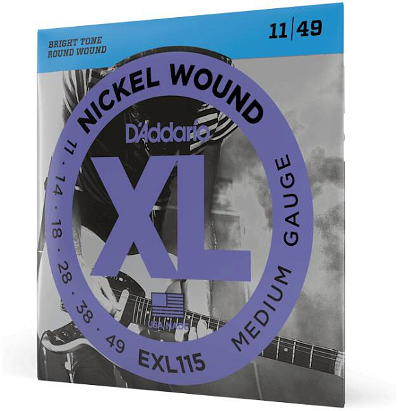 D'ADDARIO EXL115 - Струны для электрогитары