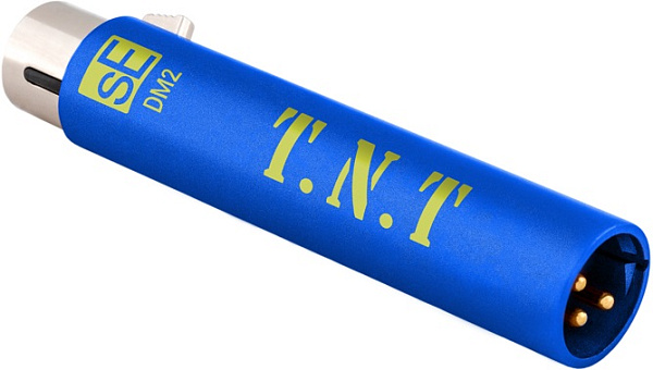 Микрофонный предусилитель sE Electronics [DM2 TNT] 10 Гц - 120,000 Гц (- 0,3 дБ), гейн: 28 дБ (нагрузка 1 кОм), максимальный выходной уровень (0,5% THD): 8,3 дБВ (2,6 В), электрический импеданс: 135 Ом
