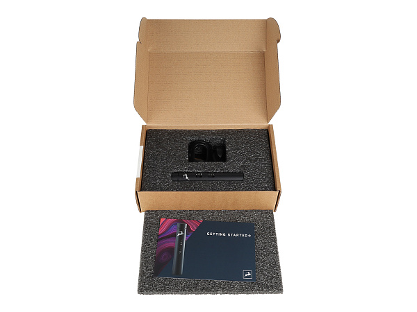 Микрофон Antelope Audio [Edge Note] конденсаторный, диафрагма: 16,1 мм, кардиоида, 20 Гц - 20 кГц, уровень звукового давления: 146 дБ, соотношение сигнал-шум: 69 дБ (А), чувствительность: -42 дБ, 8 мВ/Па (+/-3 дБ), требования к питанию: фантомное питание