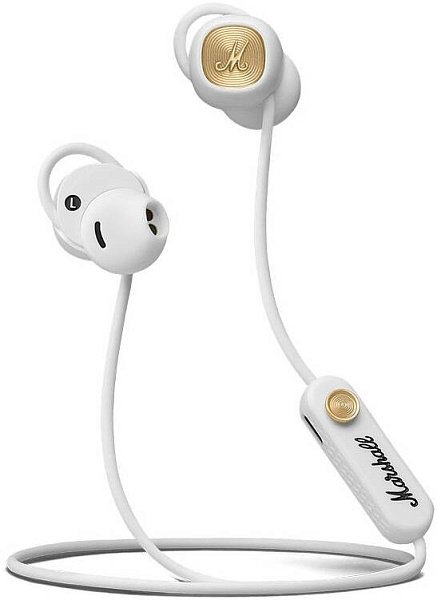 MARSHALL MINOR II BT WHITE наушники внутриканальные беспроводные, цвет...