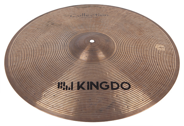 Комплект тарелок: Hi-Hat14" [COLLECTION EXTREME SET 14"+16"+20"] KINGDO [COLLECTION EXTREME SET 14"+16"+20"] Crash16",Ride20" натуральная поверхность, ручная работа, сплав В20