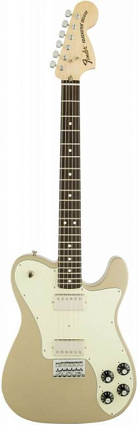 FENDER CHRIS SHIFLETT TELECASTER DELUX RW Shoreline Gold - Электрогитара