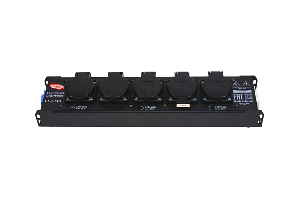 ET2-5PC Дистрибьютор питания, туровый, EDS