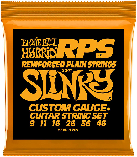 ERNIE BALL 2241 RPS Nickel Wound Slinky Hybrid 9-46 - Струны для электрогитары