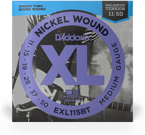 D'ADDARIO EXL115 BT - Струны для электрогитары