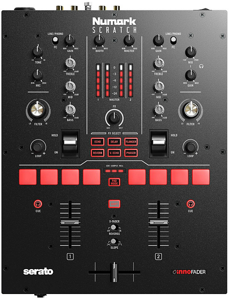 NUMARK SCRATCH скретч-микшер/контроллер для Serato DJ Pro (в комплекте),...