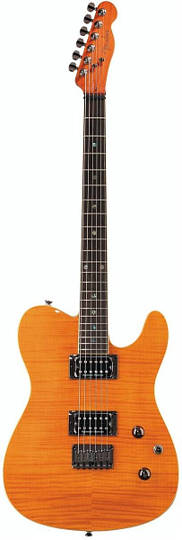 FENDER SPECIAL EDITION CUSTOM TELECASTER RW HH AMBER - Электрогитара