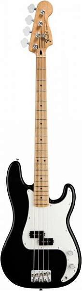 FENDER STANDARD PRECISION BASS MN BLACK - Бас-гитара
