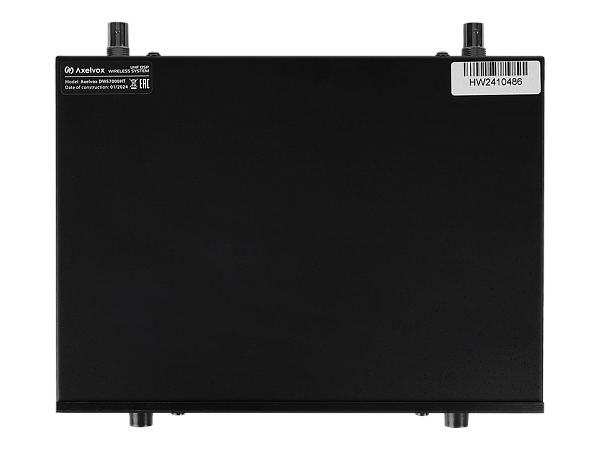 Микрофонная радиосистема Axelvox [DWS7000HT (LT Bundle)] UHF 710-726 MHz, 2 x 32 канала, LCD дисплей, 2х ИК порт, 2x поясных передатчика, 2x головной микрофон, 2x петличный микрофон