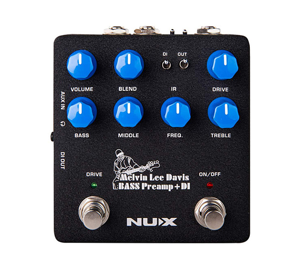 NBP-5 Melvin Lee Davis Басовый предусилитель + DI, Nux