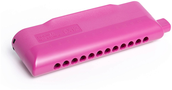 HOHNER CX12 C PINK - Губная гармоника хроматическая