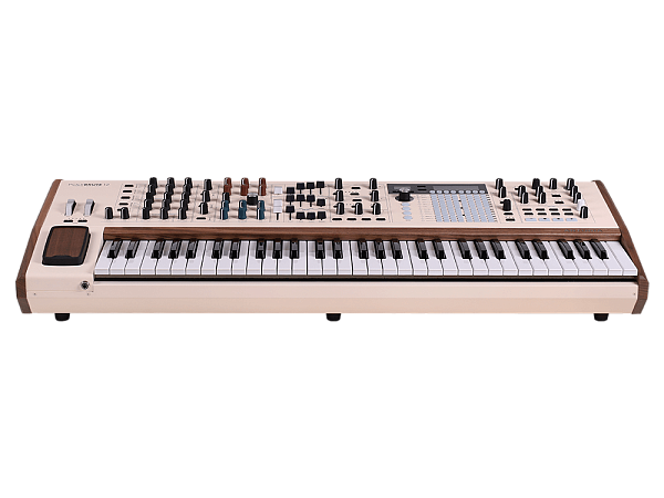 Синтезатор [551002] Arturia [PolyBrute 12] 12 голосная полифония, 61 клавиша, полифоническая клавиатура нового поколения с технологией MPE, 2x аналоговых VCO, 32-шаговый арпеджиатор, 64-шаговый секвенсор, 3D-контроллер Morphee