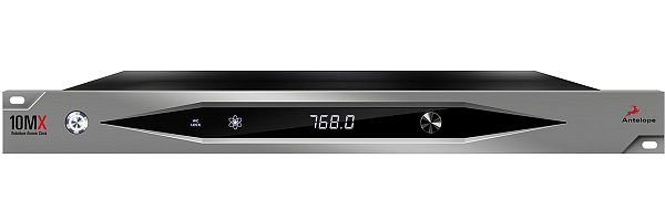 Аудиоинтерфейс Antelope Audio [10MX] Рубидиевый атомный опорный генератор синхросигнала, частота: 10 МГц, 64-битный процессор цифровой обработки сигнала (DSP), Master Clock до 768 кГц (4 выхода Word Clock),  2xAES, 2xS/PDIF, 10 х BNC, Word Clock: 4 x BNC