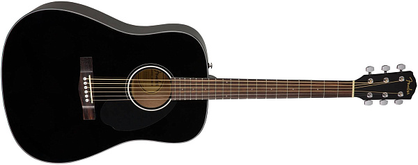 FENDER CD-60S Black - Гитара акустическая