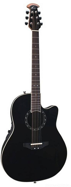 OVATION 2771AX-5 Standard Balladeer Deep Contour Cutaway Black электроакустическая...
